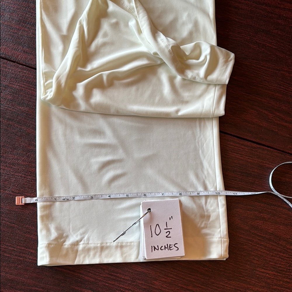 Brand New Caroline Rose White Wide Leg Pants - Picture 10 of 10